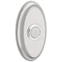 Baldwin 3" x 2" Illuminated Oval Door Bell from the Estate Collection Lifetime Polished Nickel