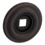 Baldwin 1-1/2 Inch Diameter Cabinet Knob Backplate from the Estate Collection Venetian Bronze