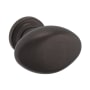 Baldwin Oval 1-1/8 Inch Oval Cabinet Knob from the Estate Collection Venetian Bronze