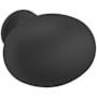 Baldwin Oval 1-3/8 Inch Oval Cabinet Knob from the Estate Collection Satin Black