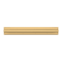 Baldwin Transitional 6 Inch Center to Center Cabinet Pull Backplate from the Estate Collection Lifetime Satin Brass