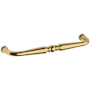 Baldwin Colonial 6 Inch Center to Center Handle Cabinet Pull from the Estate Collection Lifetime Polished Brass