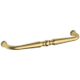 Baldwin Colonial 6 Inch Center to Center Handle Cabinet Pull from the Estate Collection Lifetime Satin Brass