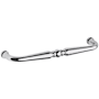 Baldwin Colonial 6 Inch Center to Center Handle Cabinet Pull from the Estate Collection Polished Chrome