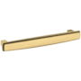 Baldwin Severin Fayerman 6 Inch Center to Center Bar Cabinet Pull from the Estate Collection Lifetime Satin Brass