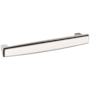 Baldwin Severin Fayerman 6 Inch Center to Center Bar Cabinet Pull from the Estate Collection Lifetime Polished Nickel