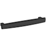 Baldwin Severin Fayerman 6 Inch Center to Center Bar Cabinet Pull from the Estate Collection Satin Black