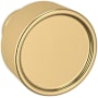 Baldwin Hollywood Hills 1-1/4 Inch Mushroom Cabinet Knob from the Estate Collection Non-Lacquered Brass