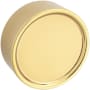 Baldwin Hollywood Hills 1-1/2 Inch Mushroom Cabinet Knob from the Estate Collection Lifetime Polished Brass
