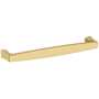Baldwin Palm Springs 6 Inch Center to Center Handle Cabinet Pull from the Estate Collection Non-Lacquered Brass