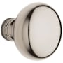 Baldwin Single Estate Knob without Rosettes Locking/Latching Mechanism Purchased Separately
 Lifetime Polished Nickel
