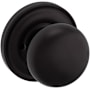 Baldwin 5000 Privacy Door Knob Set with 5048 Rose from the Estate Collection Oil Rubbed Bronze