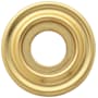 Baldwin 5002 Dummy Rosette Only from the Estate Collection - Single Lifetime Polished Brass