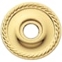 Baldwin 5004 Dummy Rosette Only from the Estate Collection - Pair Lifetime Polished Brass