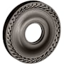 Baldwin 5004 Dummy Rosette Only from the Estate Collection - Pair Lifetime Graphite Nickel