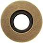 Baldwin 5006 Passage Rosette Only from the Estate Collection - Pair Satin Brass and Black