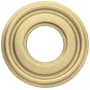 Baldwin 5010 Passage Rosette Only from the Estate Collection - Pair Satin Brass and Brown