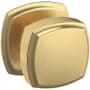 Baldwin 5011 Passage Door Knob Set with 5058 Rose from the Estate Collection Lifetime Satin Brass