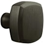Baldwin Pair of Estate Knobs without Rosettes Locking/Latching Mechanism Purchased Separately Satin Black