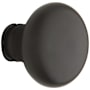 Baldwin Pair of Estate Knobs without Rosettes Locking/Latching Mechanism Purchased Separately Oil Rubbed Bronze