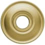 Baldwin 5017 Dummy Rosette Only from the Estate Collection - Pair Lifetime PVD Satin Brass