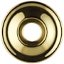 Baldwin 5017 Dummy Rosette Only from the Estate Collection - Single Lifetime Polished Brass