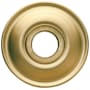 Baldwin 5017 Dummy Rosette Only from the Estate Collection - Pair Satin Brass and Brown