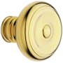 Baldwin Individual Estate Knob without Rosettes Locking/Latching Mechanism Purchased Separately Lifetime Polished Brass
