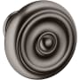Baldwin Individual Estate Knob without Rosettes Lifetime Graphite Nickel