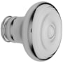 Baldwin Pair of Estate Knobs without Rosettes Locking/Latching Mechanism Purchased Separately Polished Chrome