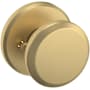 Baldwin 5023 Privacy Door Knob Set with R016 Rose from the Estate Collection Vintage Brass