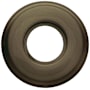 Baldwin 5028 Dummy Rosette Only from the Estate Collection - Single Satin Brass and Black