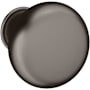 Baldwin Single Estate Knob without Rosettes Locking/Latching Mechanism Purchased Separately Lifetime Graphite Nickel