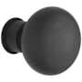 Baldwin Pair of Estate Knobs without Rosettes Locking/Latching Mechanism Purchased Separately Oil Rubbed Bronze