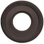 Baldwin 5035 Dummy Rosette Only from the Estate Collection - Pair Oil Rubbed Bronze