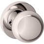 Baldwin 5041 Privacy Door Knob Set with 5046 Rose from the Estate Collection Lifetime Polished Nickel