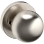 Baldwin 5041 Privacy Door Knob Set with 5046 Rose from the Estate Collection Lifetime Satin Nickel