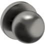 Baldwin 5041 Non-Turning Two-Sided Dummy Door Knob Set with 5046 Rose from the Estate Collection Lifetime Graphite Nickel