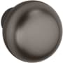 Baldwin Individual Estate Knob without Rosettes Lifetime Graphite Nickel