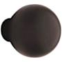 Baldwin Pair of Estate Knobs without Rosettes Locking/Latching Mechanism Purchased Separately
 Oil Rubbed Bronze