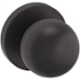 Baldwin 5041 Non-Turning Two-Sided Dummy Door Knob Set with 5046 Rose from the Estate Collection Venetian Bronze