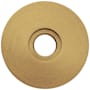 Baldwin 5046 Passage Rosette Only from the Estate Collection - Single Satin Brass and Brown