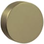 Baldwin Individual Estate Knob without Rosettes Locking/Latching Mechanism Purchased Separately Satin Brass and Black