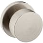 Baldwin 5055 Non-Turning Two-Sided Dummy Door Knob Set with 5046 Rose from the Estate Collection Lifetime Satin Nickel