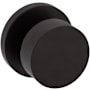 Baldwin 5055 Series Non-Turning One-Sided Dummy Door Knob with Round Rose from the Estate Collection Oil Rubbed Bronze