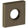 Baldwin 5056 Passage Rosette Only from the Estate Collection - Single Satin Brass and Black