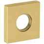 Baldwin 5056 Passage Rosette Only from the Estate Collection - Single Satin Brass and Brown