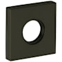 Baldwin 5056 Passage Rosette Only from the Estate Collection - Single Satin Black