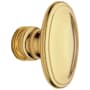 Baldwin Single Estate Door Knob without Rosettes and Locking/Latching Mechanisms Purchased Separately Lifetime Polished Brass