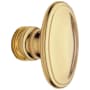 Baldwin Single Estate Door Knob without Rosettes and Locking/Latching Mechanisms Purchased Separately Non-Lacquered Brass